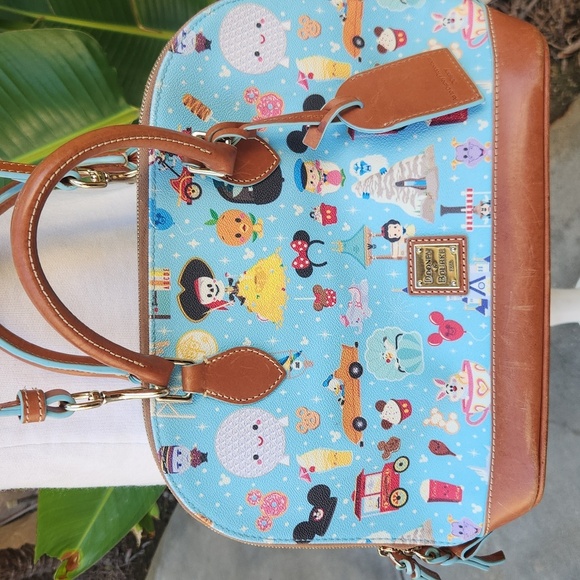 Disney Dooney & Bourke Jerrod Maruyama satchel purse Park Icons - Picture 2 of 14